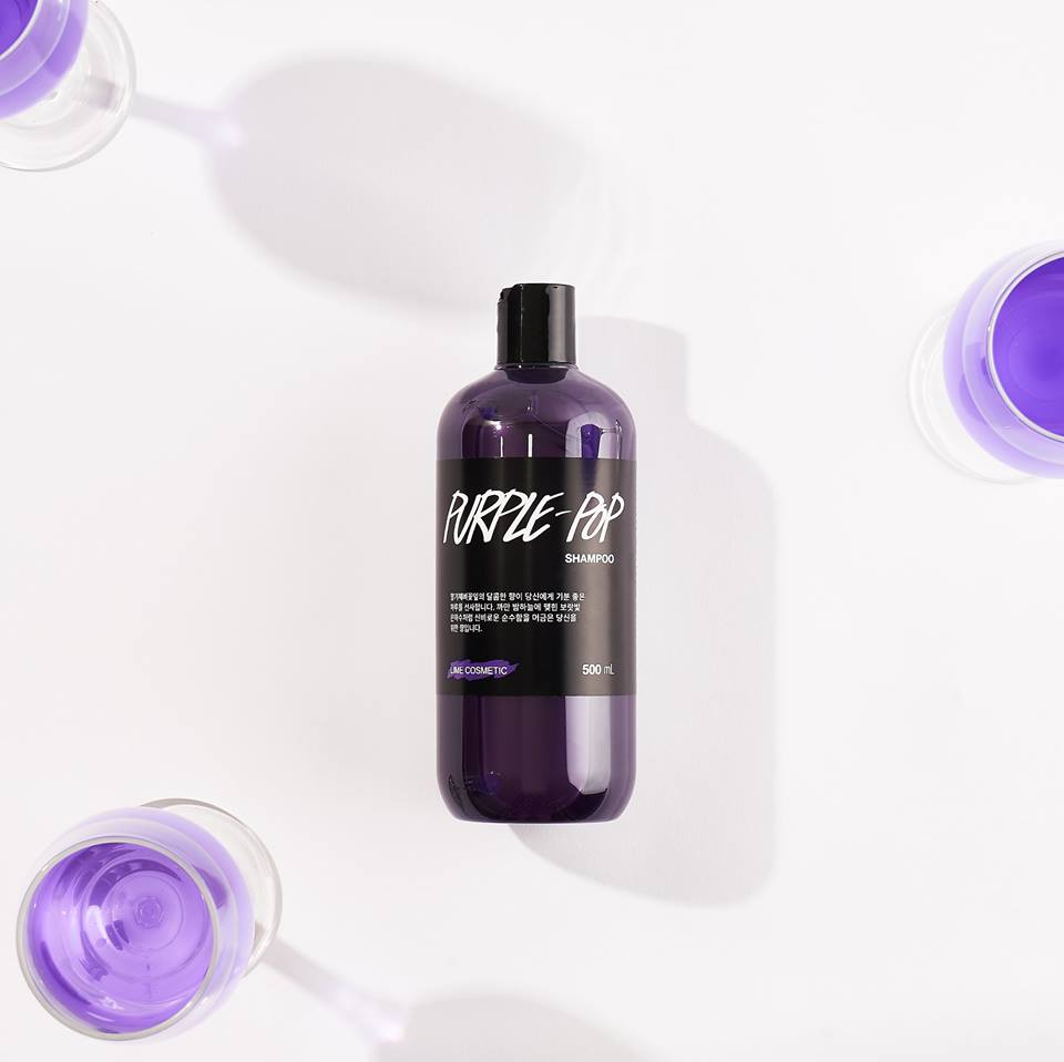фото LIME. Парфюмированный шампунь Purple-POP Shampoo