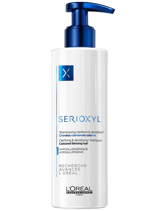 фото Шампунь для окрашенных волос Serioxyl Сlarifying & Densifying Shampoo for Coloured thinning Hair L'oreal professionnel