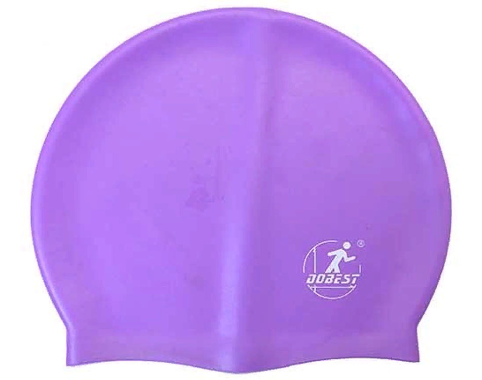 фото Шапочка для плавания силиконовая SH10 (фиолетовая) Dobest
