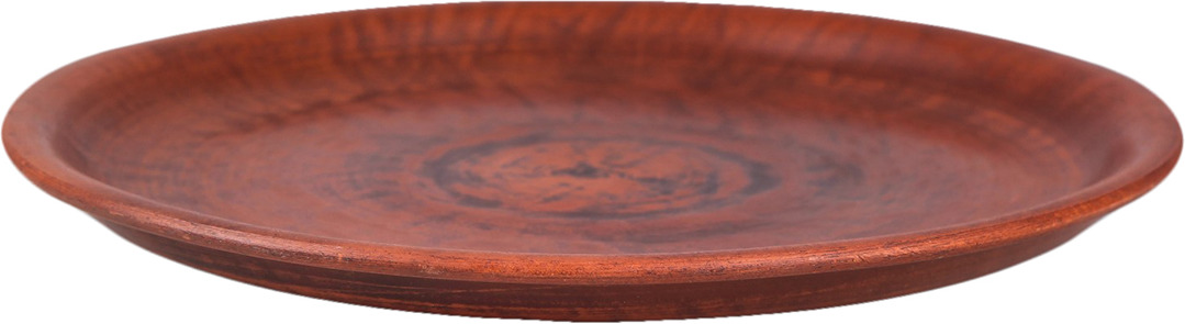фото Тарелка большая, коричневый, диаметр 25 см Ооо "ариста компани"