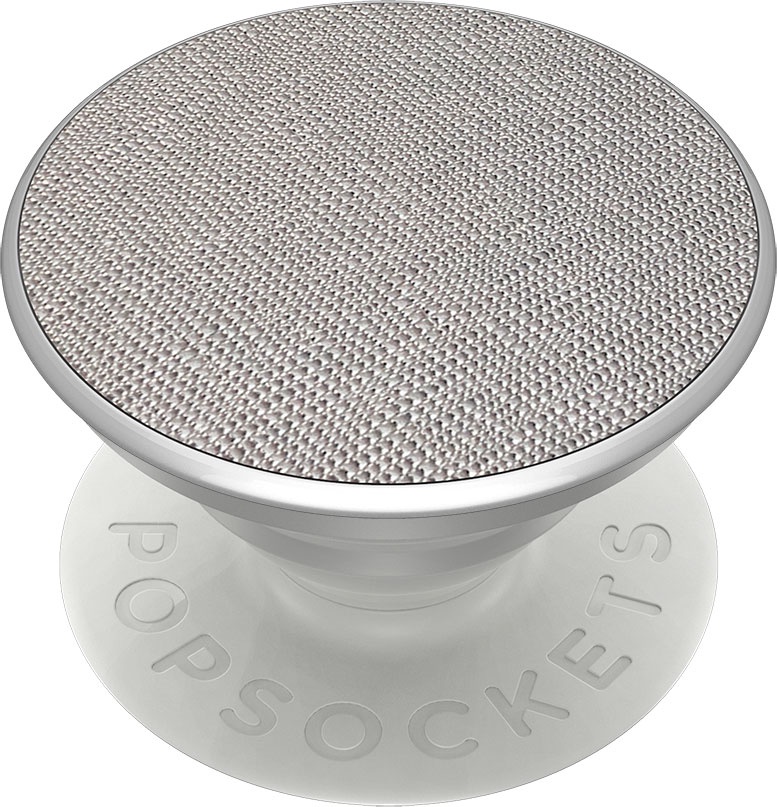 фото Держатель Popsockets Saffiano 800100 (Saffiano Silver)