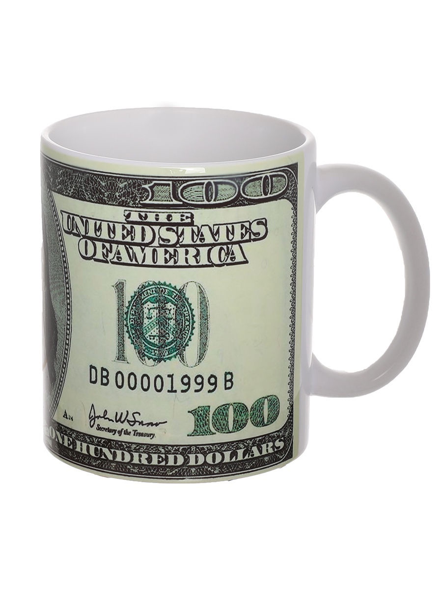 Сувенирные доллары. Кружка доллар. Кружка с изображением доллар. Кружка сувенирная. 100 Долларов сувенир.