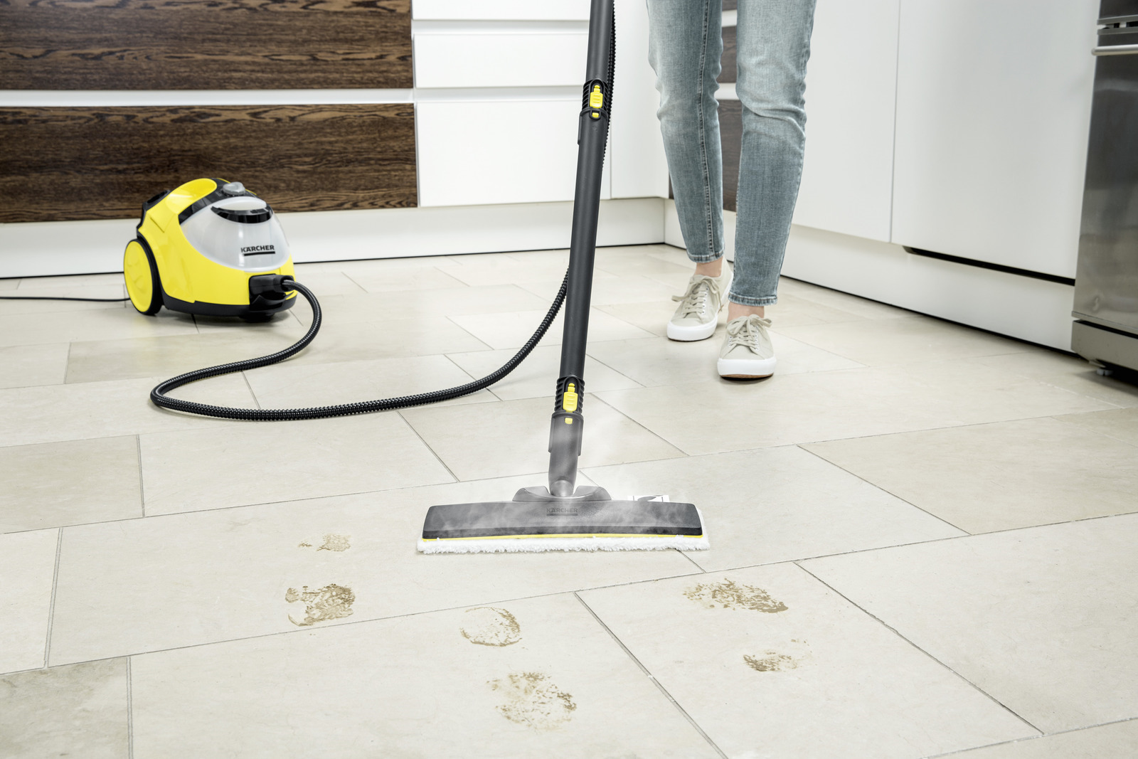 фото Пароочиститель Karcher SC 5 EasyFix Iron, желтый