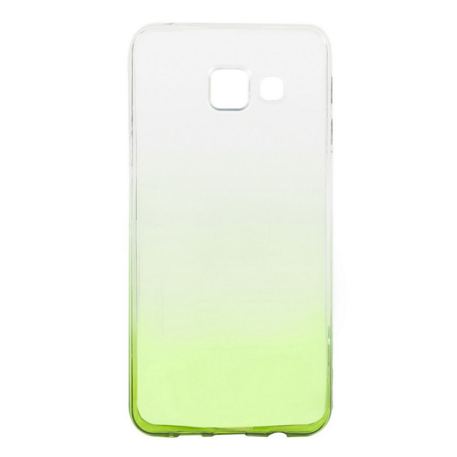 фото Чехол для сотового телефона IQ Format Samsung A3 2016/A310, силикон, зеленый