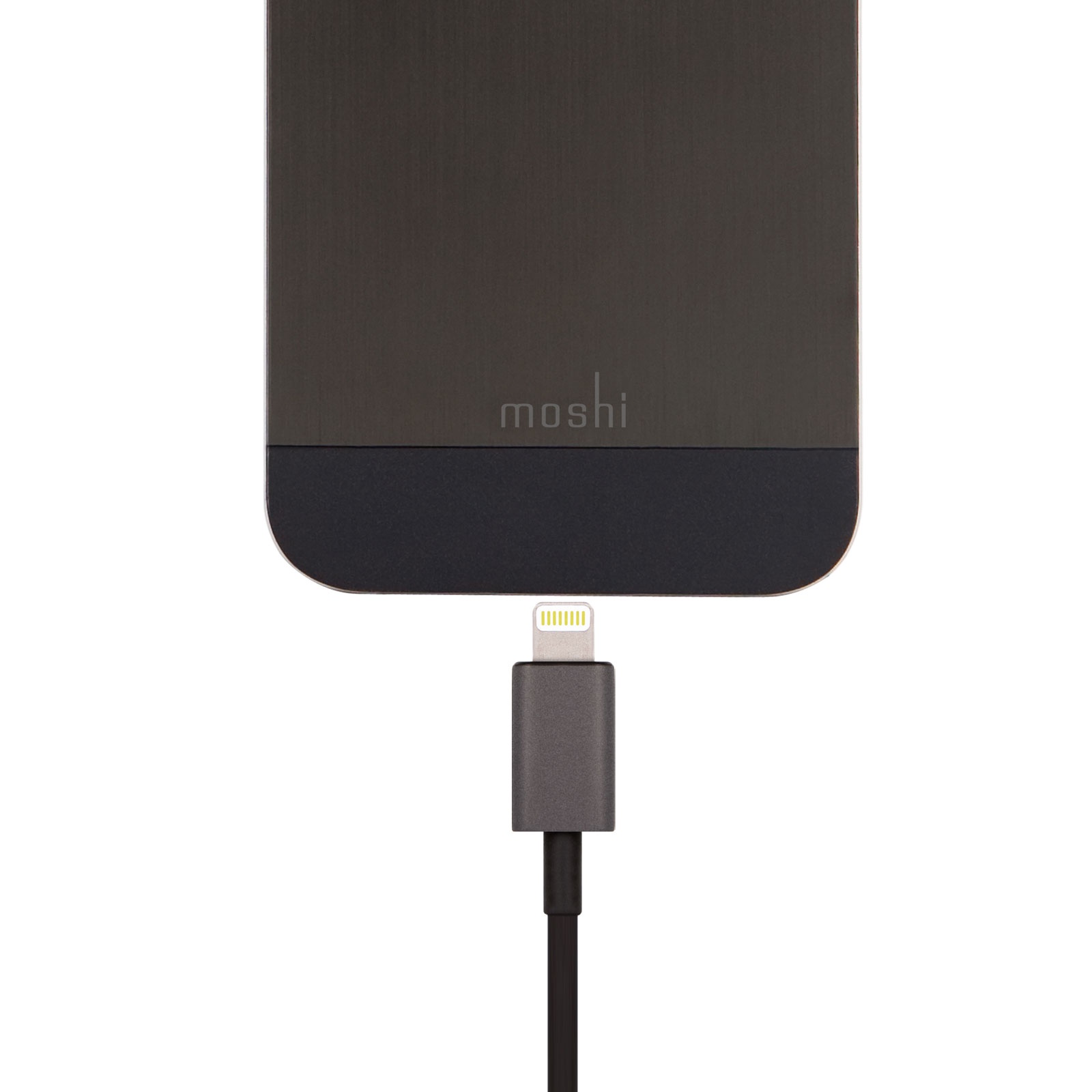 фото Кабель Moshi USB Cable with Lightning Connector (1M) - Black (99MO023006)