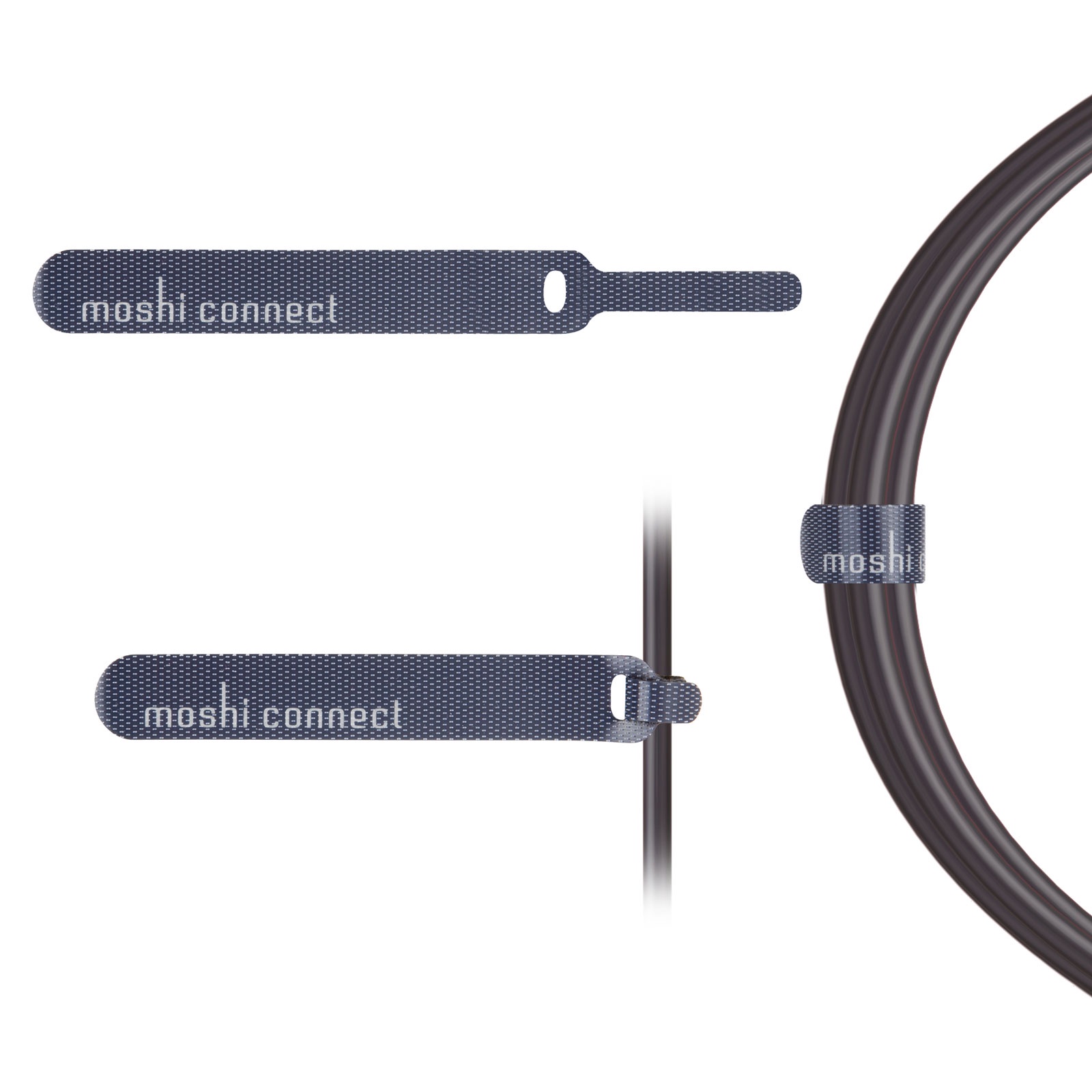 фото Кабель Moshi USB Cable with Lightning Connector (1M) - Black (99MO023006)