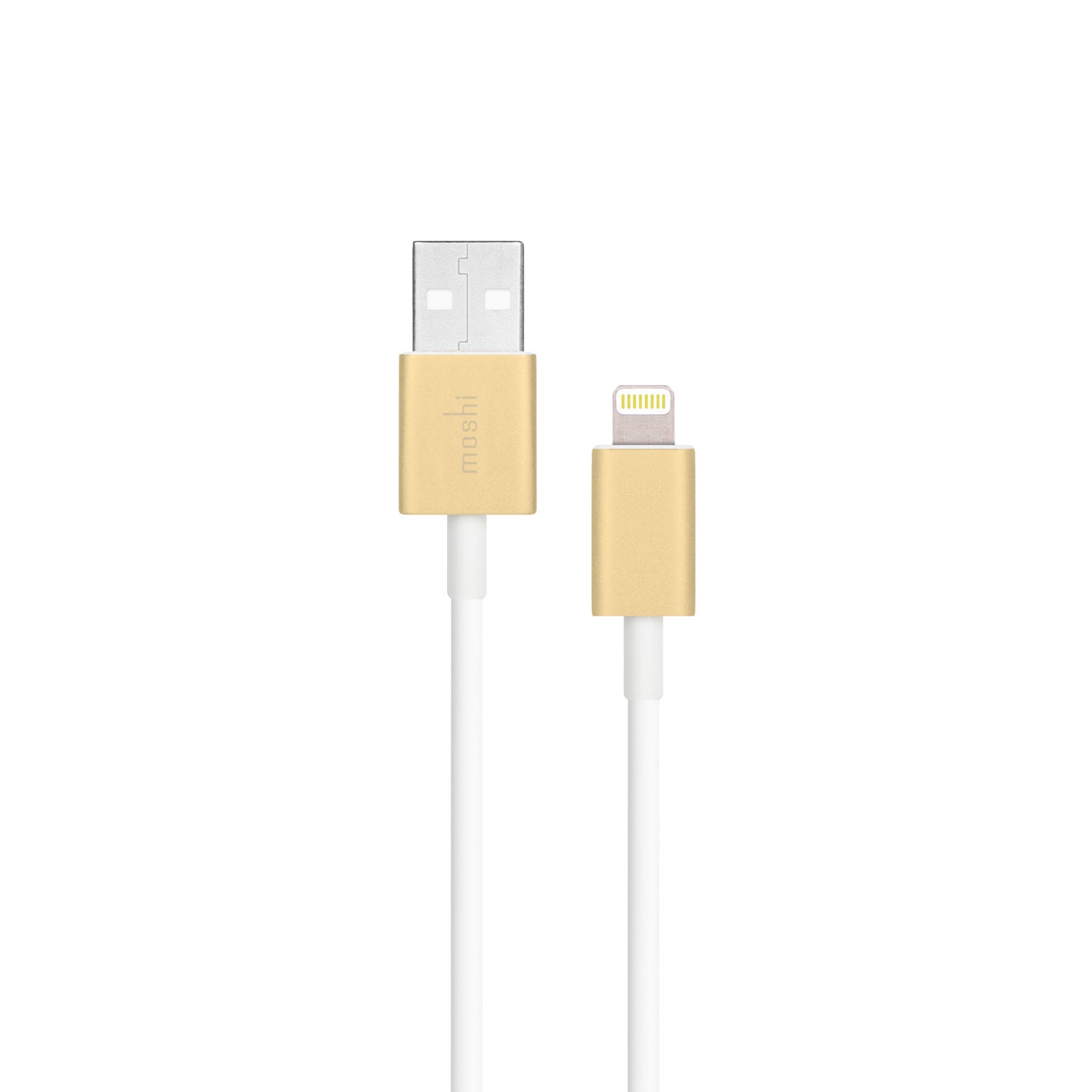 фото Кабель Moshi USB Cable with Lightning Connector (1M) - Gold (99MO023221)