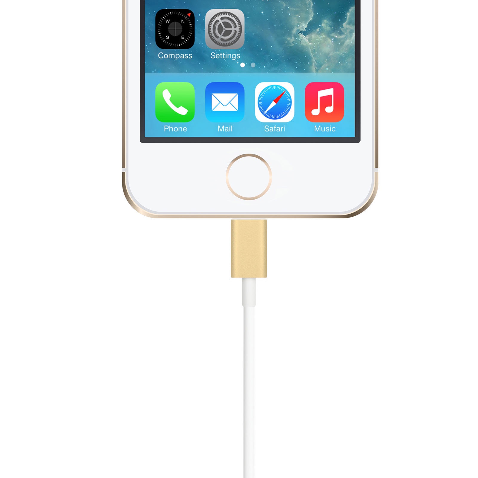 фото Кабель Moshi USB Cable with Lightning Connector (1M) - Gold (99MO023221)