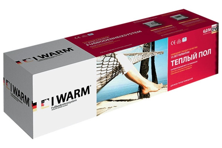 фото Теплый пол IWARM 220/18 ITLBE - 100 - 6,5 м.кв