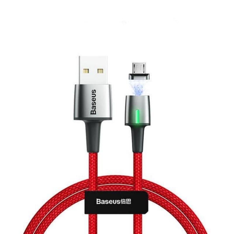 фото Кабель магнитный Baseus Zinc Magnetic Cable USB For Micro 1.5A 2m Red