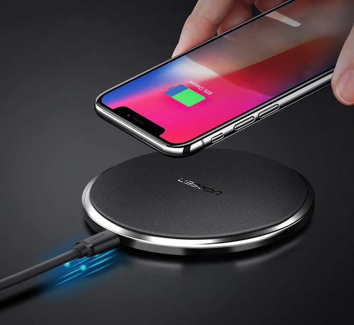 фото Беспроводная зарядка Ugreen QI Wireless charger (Black)