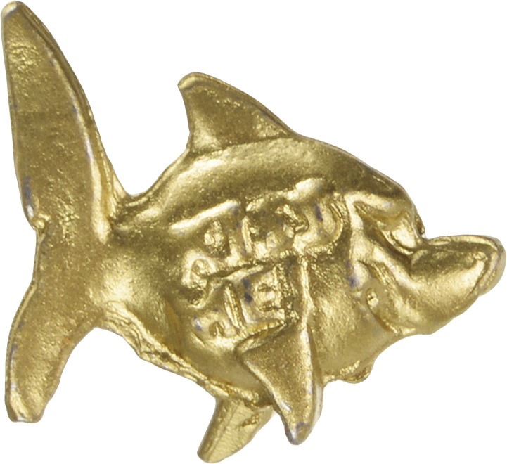 Денежный сувенир Miland Кошельковая акула, Т-6943, золотой