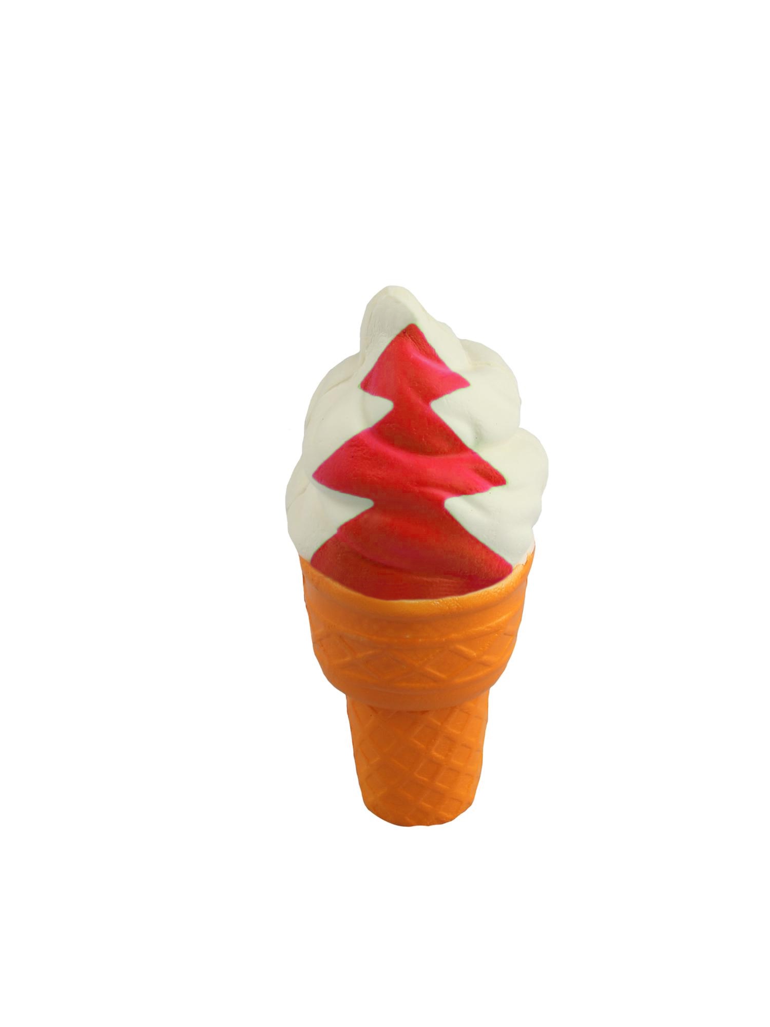 фото Игрушка антистресс Сквиши Мороженное с красной полоской Tiptop