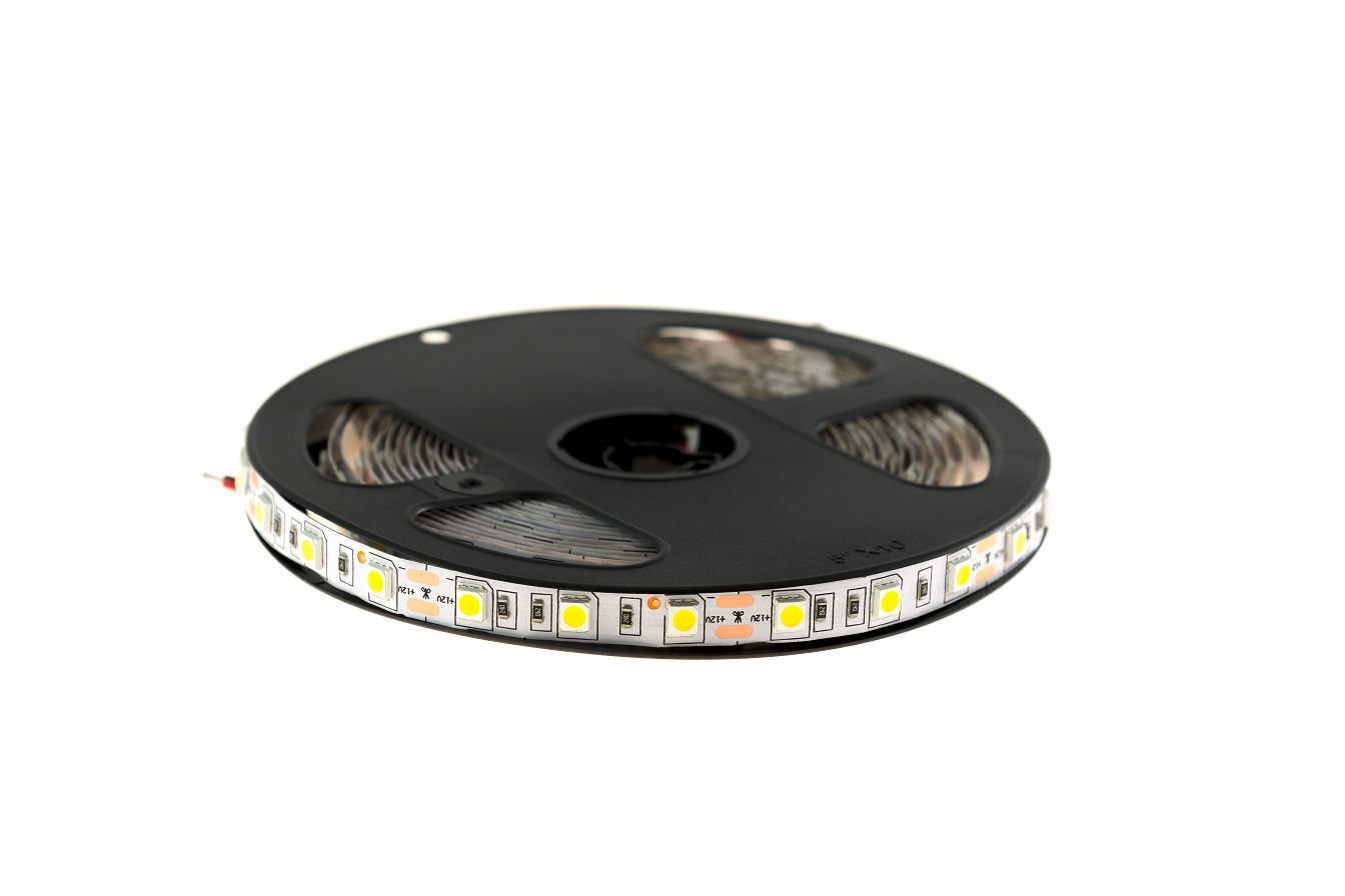 фото Светодиодная лента URM С10214, 5050-60led-12V-14,4W, 18-20LM-4000K-IP22, 12 В