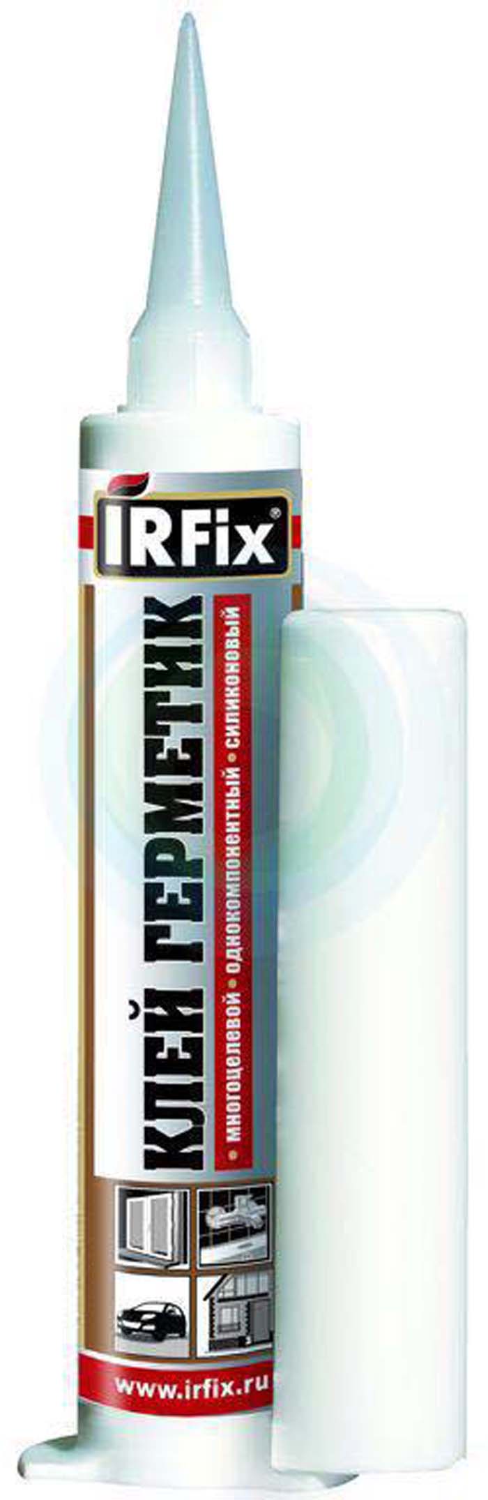 фото Клей - герметик IRFix 80мл в шприце, белый