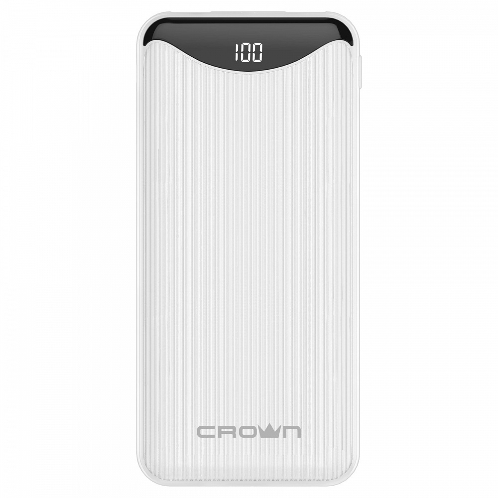 фото Внешний аккумулятор Crown Micro CMPB-603 10000mAh, QC3.0, Power Delivery 18W, цифровой дисплей.