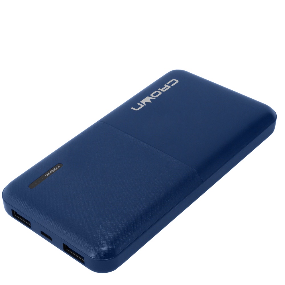 фото Внешний аккумулятор Crown Micro CMPB-604 10000 mAh, вход: micro-USB-5В/2А; выход: USB-5В/2А