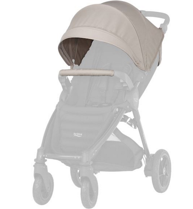 фото Капор для колясок B-Agile 4 Plus, B-Motion 4 Plus и B-Motion-3 Plus Sand Beige Britax roemer