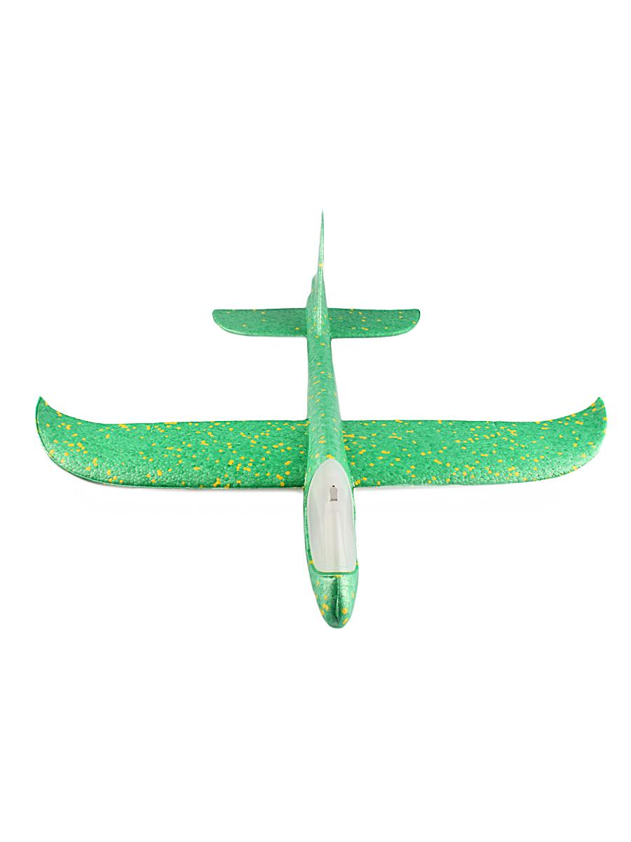 фото Метательный самолет с подсветкой кабины TipTop, Зеленый