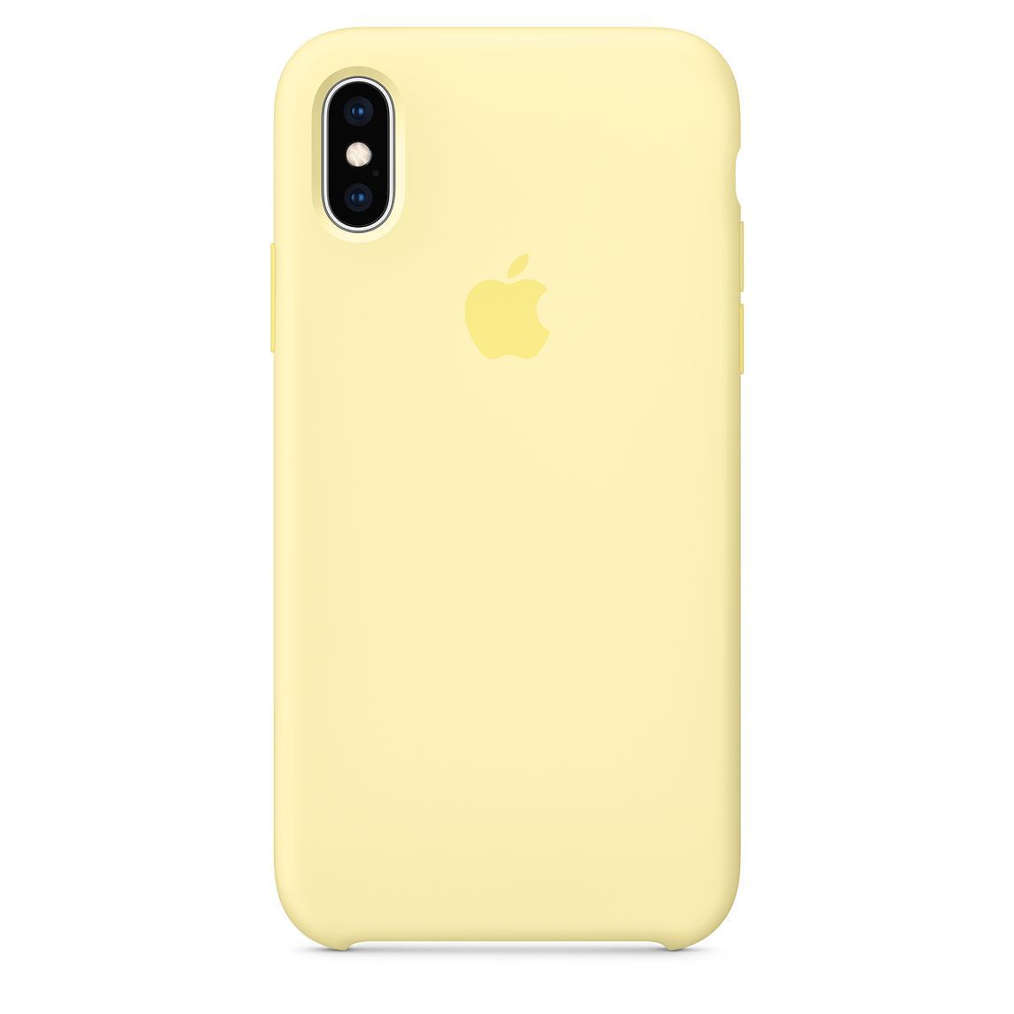 фото Чехол для Apple iPhone XS Silicone Case Mellow Yellow