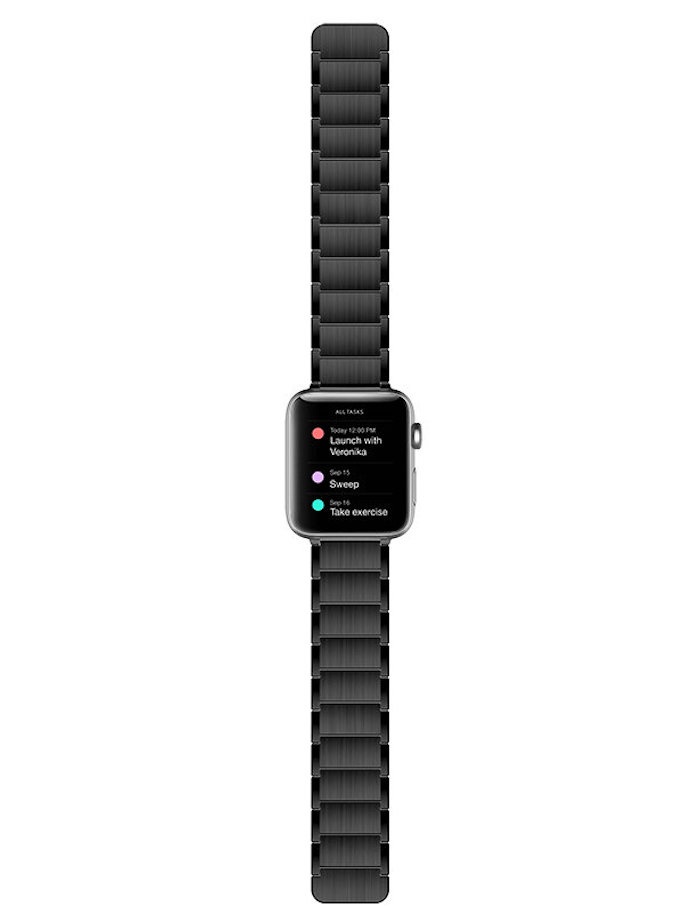 фото Ремешок X-Doria Classic для Apple Watch 38/40 мм Чёрный