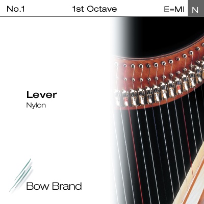 фото Струна E1 для арфы Bow Brand Lever Artists Nylon