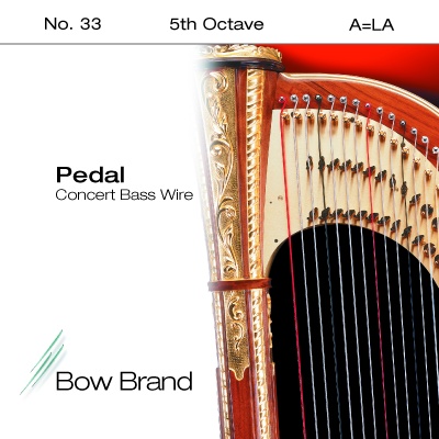 фото Струна A5 для арфы Bow Brand Pedal Wires Tarnish Resistant