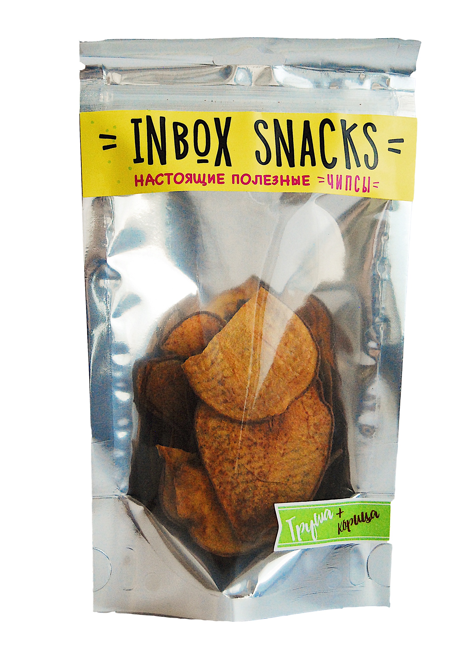 фото Чипсы InboxSnacks Груша с корицей 20 гр.