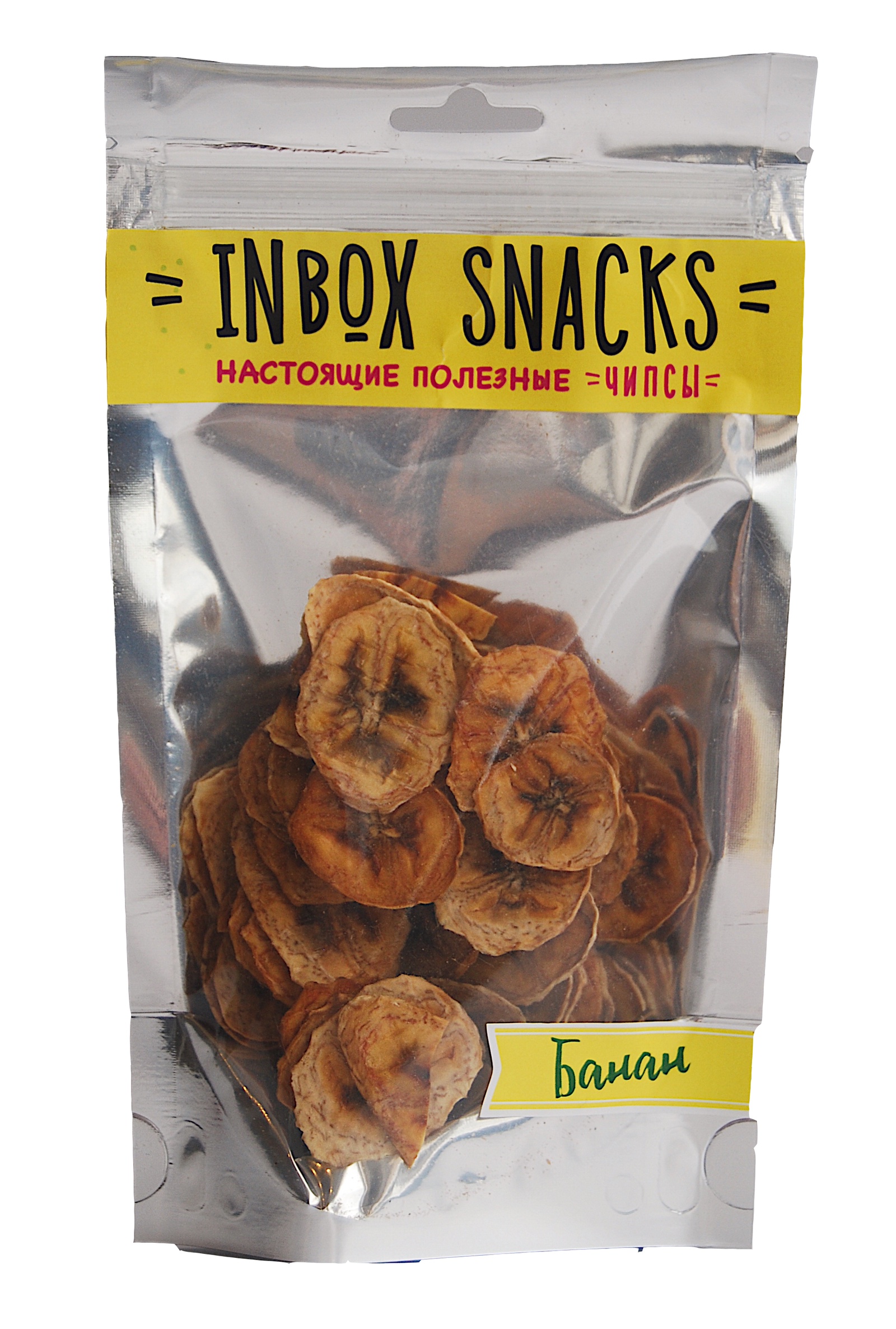 фото Чипсы InboxSnacks Банан 35 гр.