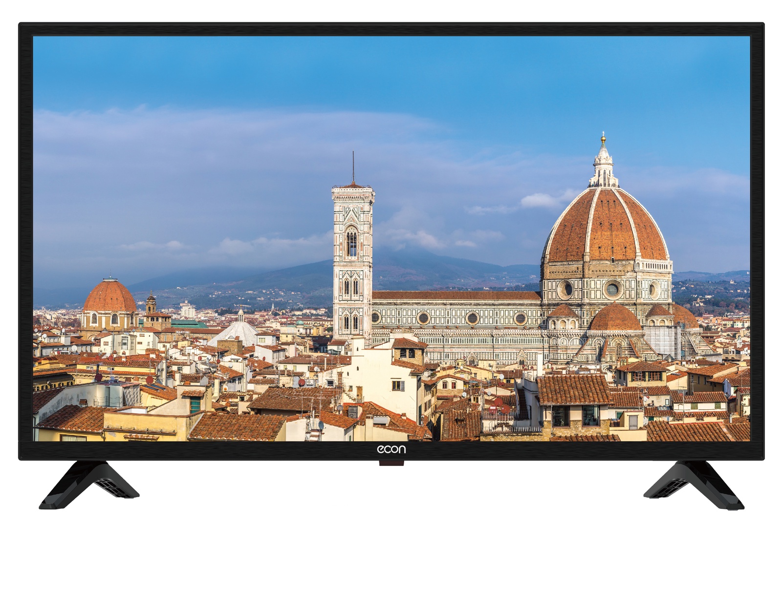 фото Телевизор ECON LED SMART TV, 24"(60 см), с встроенным цифровым тюнером DVB-T2, с модулем WI-FI 24", черный