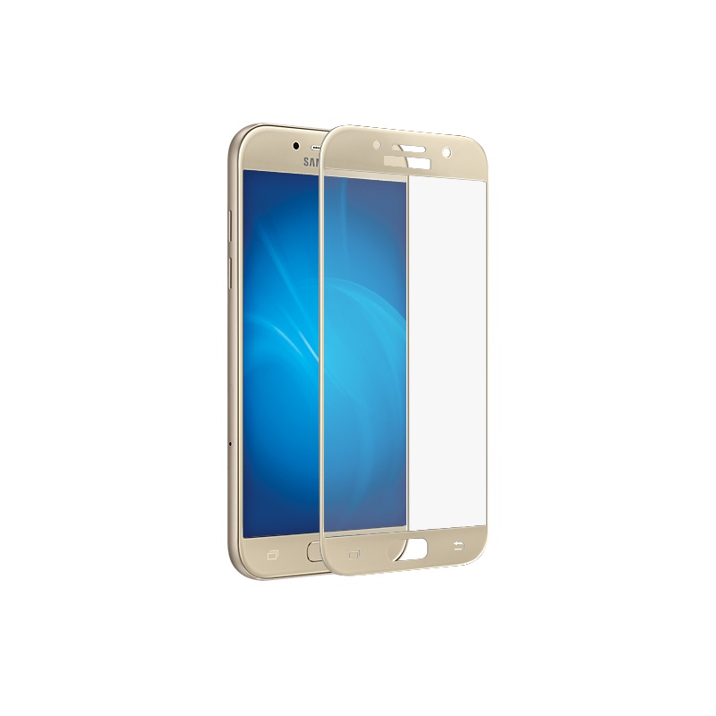 фото Защитное стекло Samsung Galaxy J5 2017 3D Золотая Рамка от LuxCase