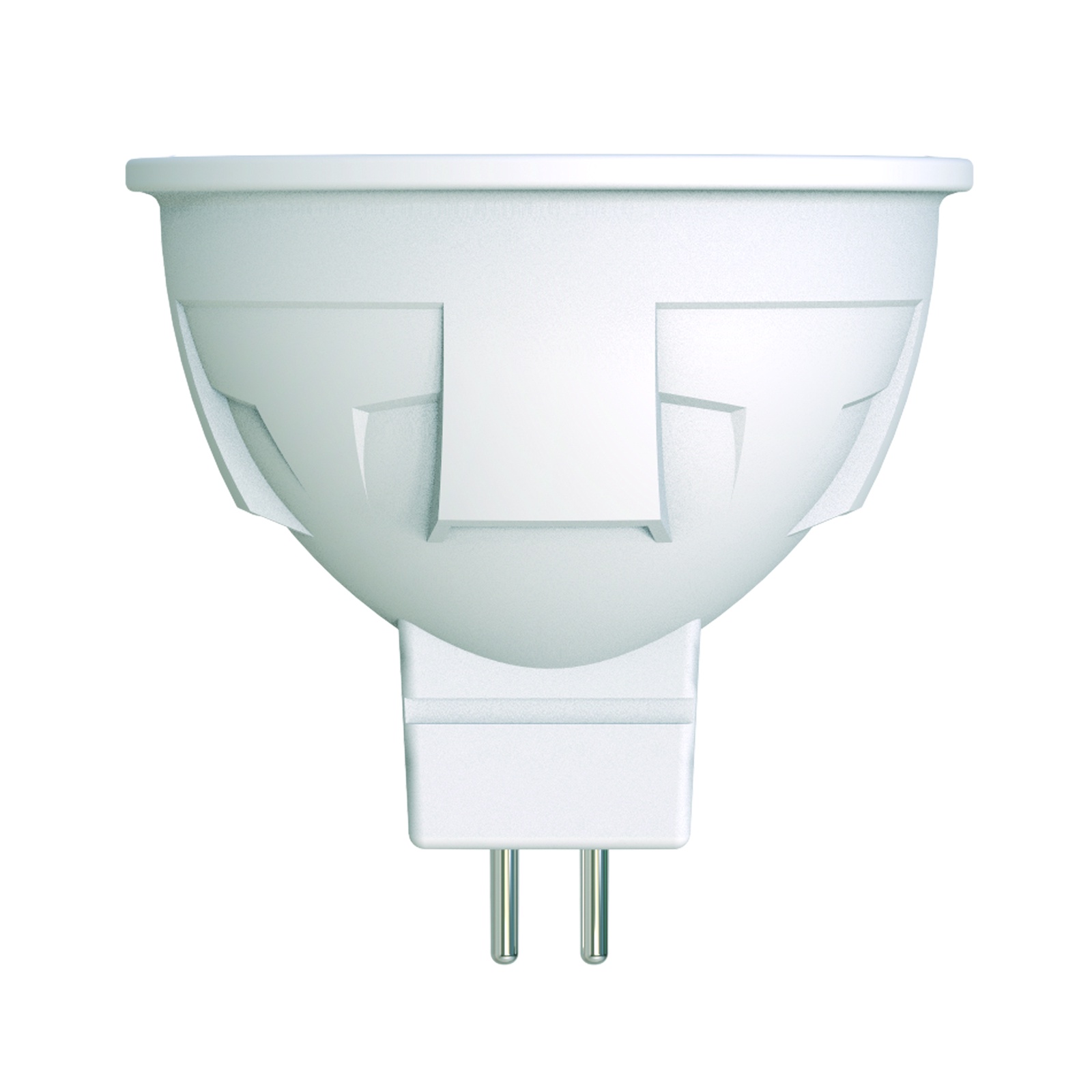 фото Лампочка Uniel LED-JCDR 6W/WW/GU5.3/FR/DIM, Теплый свет 6 Вт, Светодиодная