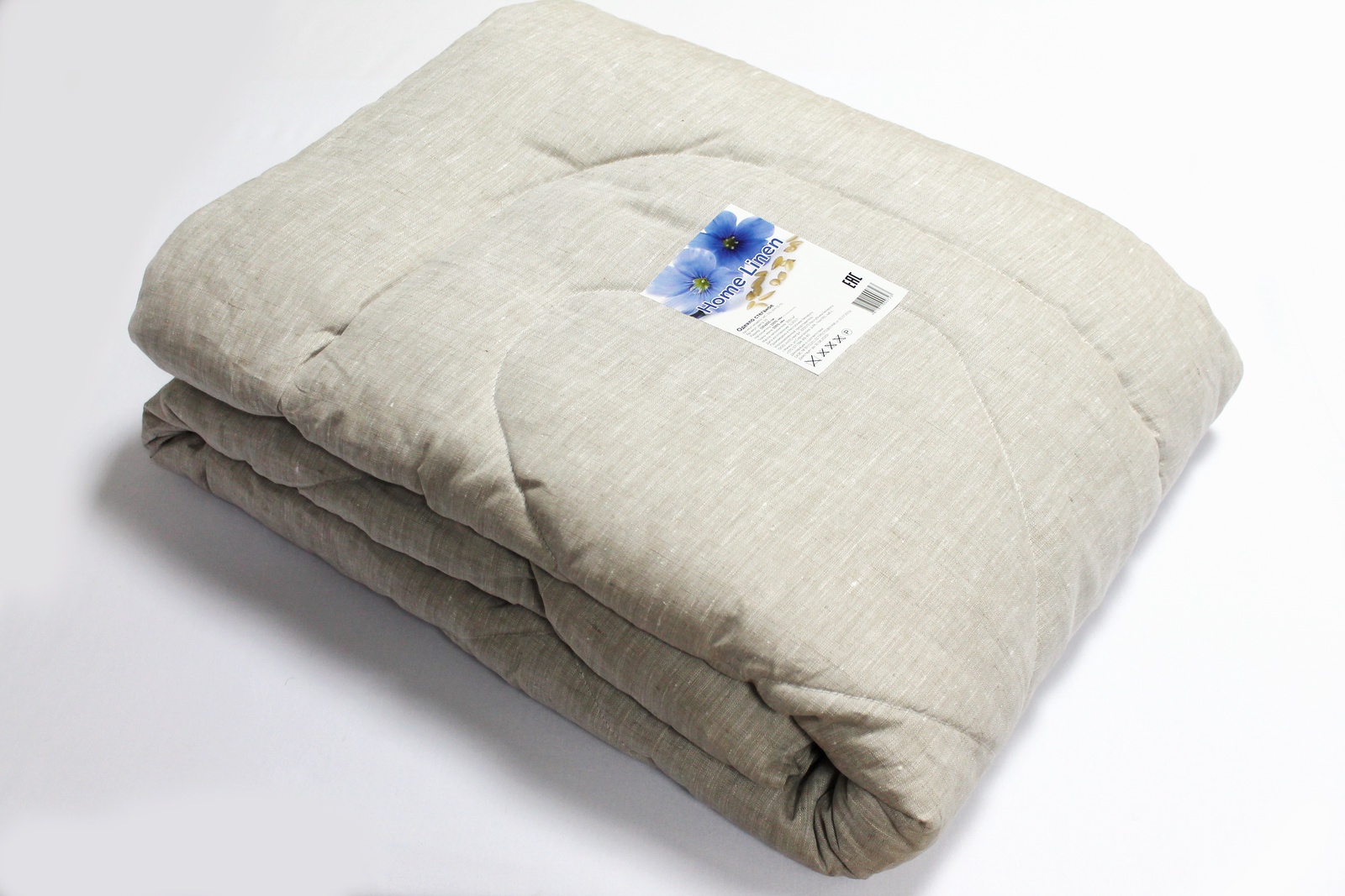 фото Одеяло льняное стёганое "Home Linen" 200x220 Cлуцкие пояса