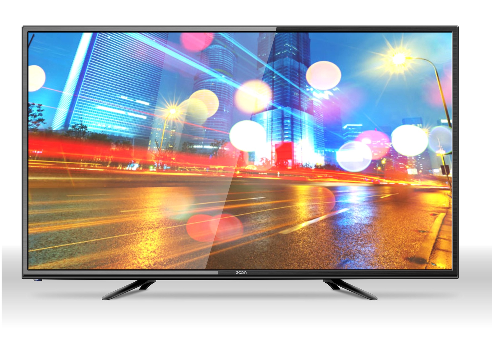 фото Телевизор ECON LED SMART TV FULL HD, 40" (101см), с встроенным спутниковым и цифровым тюнером, с модулем WI-FI 40", черный