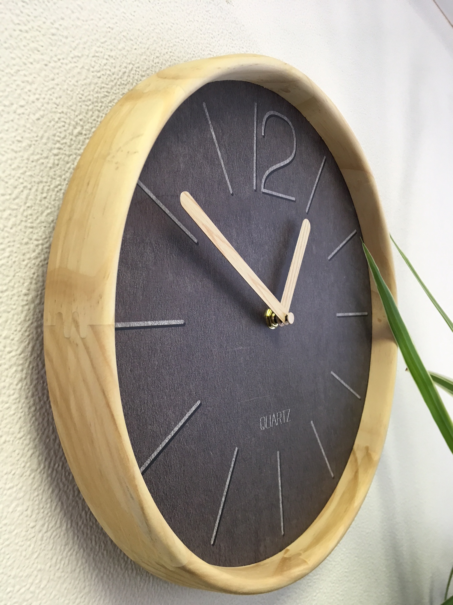 фото Настенные часы Terra Design Terra wood white