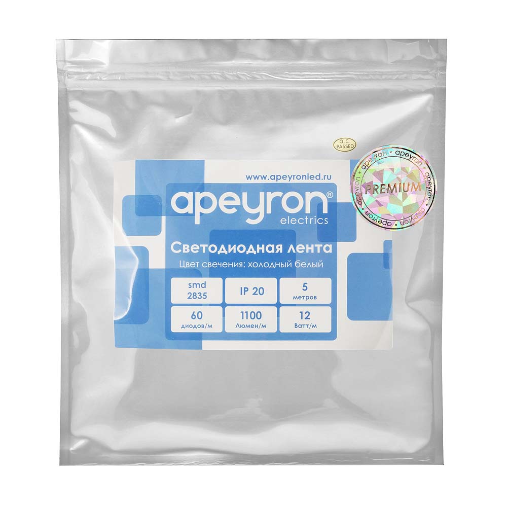 фото Светодиодная лента APEYRON electrics 00-455, От сети 220В