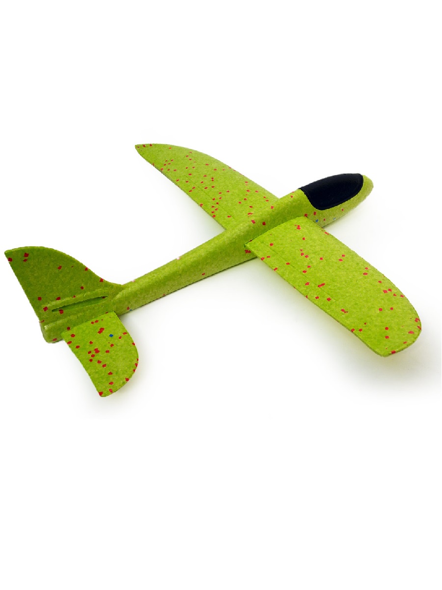 фото Метательный самолет планер AIR 48 см зеленый Taigen
