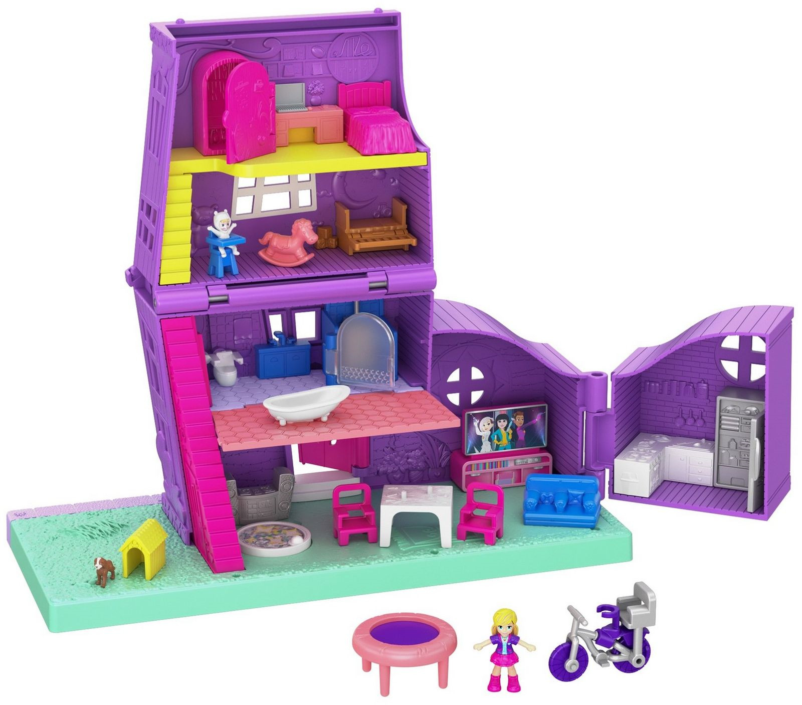 фото Дом для кукол Polly Pocket Дом Полли, GFP42