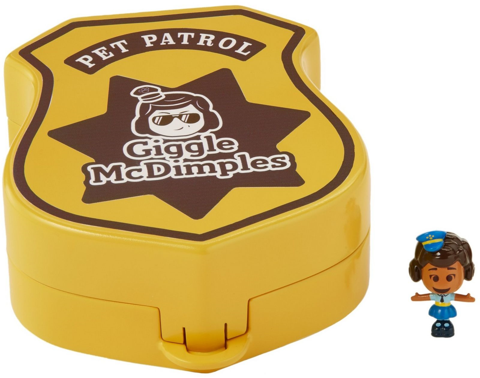 фото Сюжетно-ролевая игрушка Toy Story 4 Pet Patrol Бесхитростный значок, с мини-фигуркой Гиггл МакДимплес, GGX49