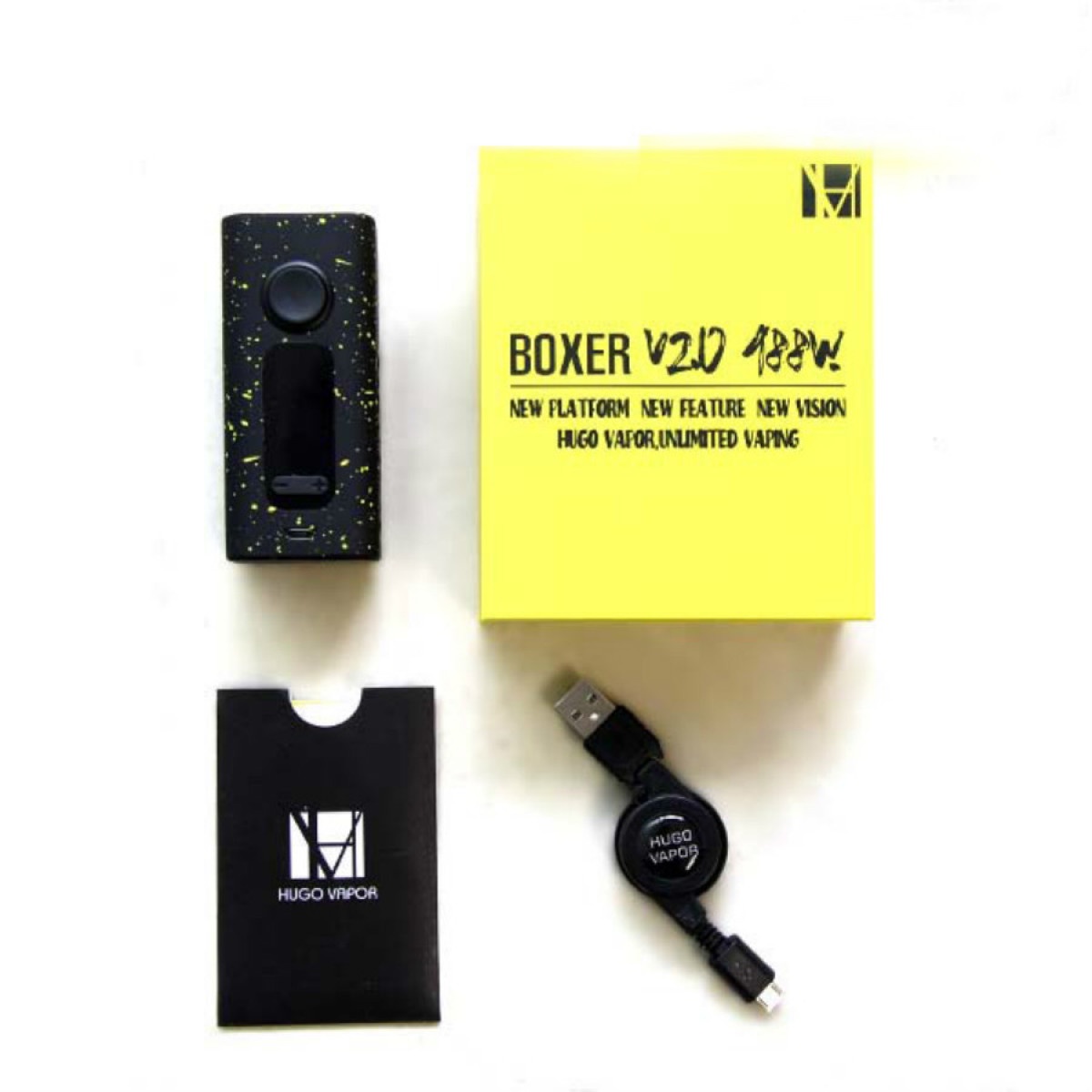 Hugo Vapor Boxer Rader 211W TC Box Mod - E-Cigarette Forum