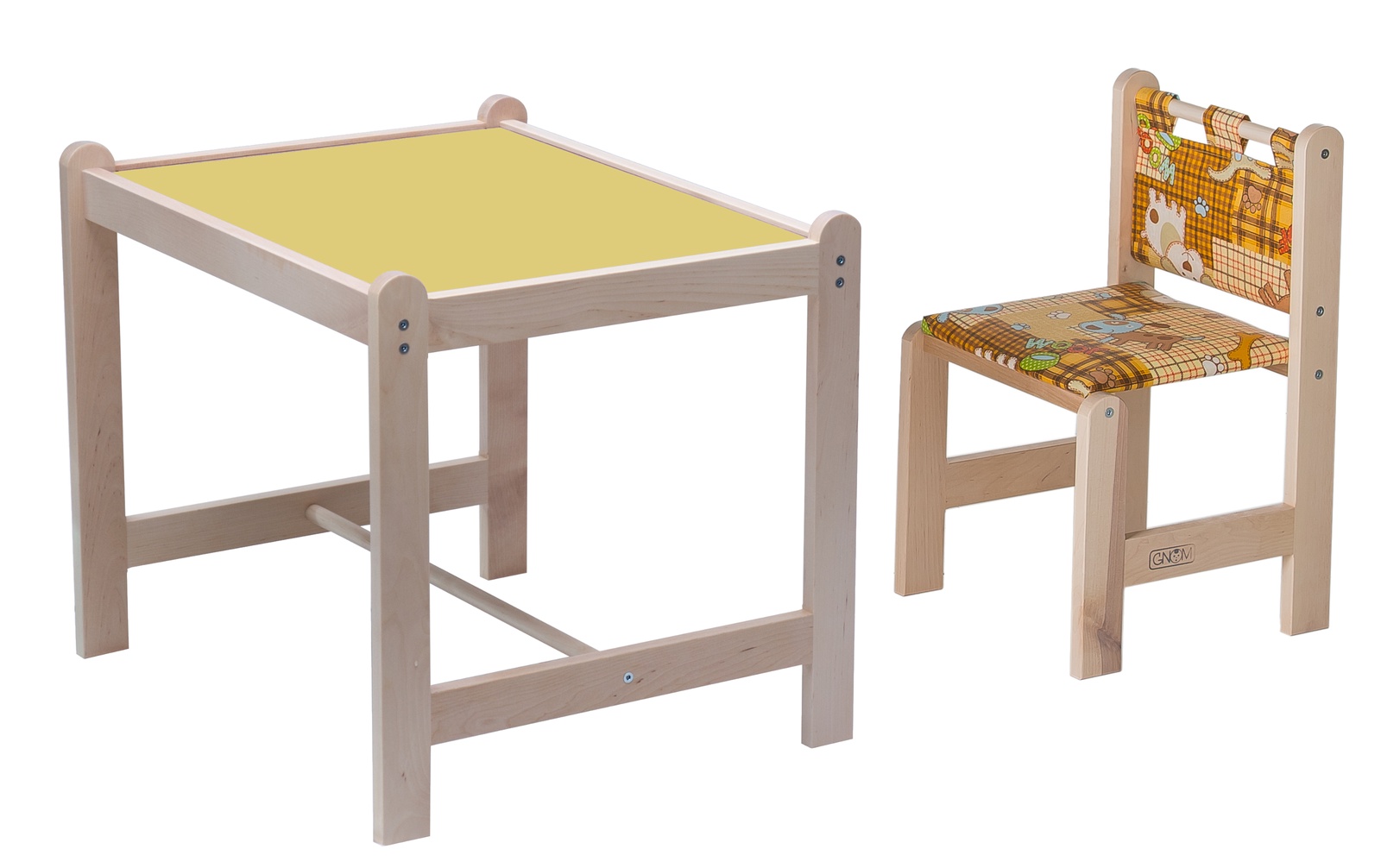 фото Детская мебель Каспер персиковый набор Woodlines