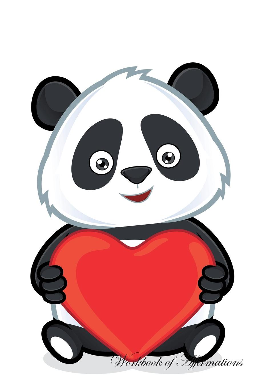 Панда с сердечком