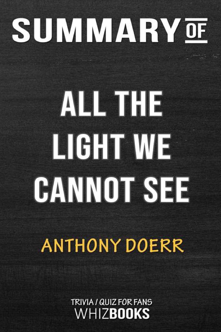 All the light we cannot see