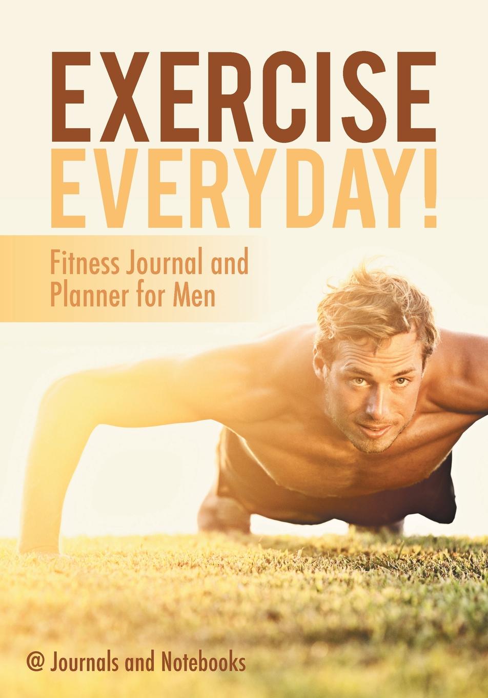 Fitness Journal. Little book of exercises. Best everyday exercises for men.