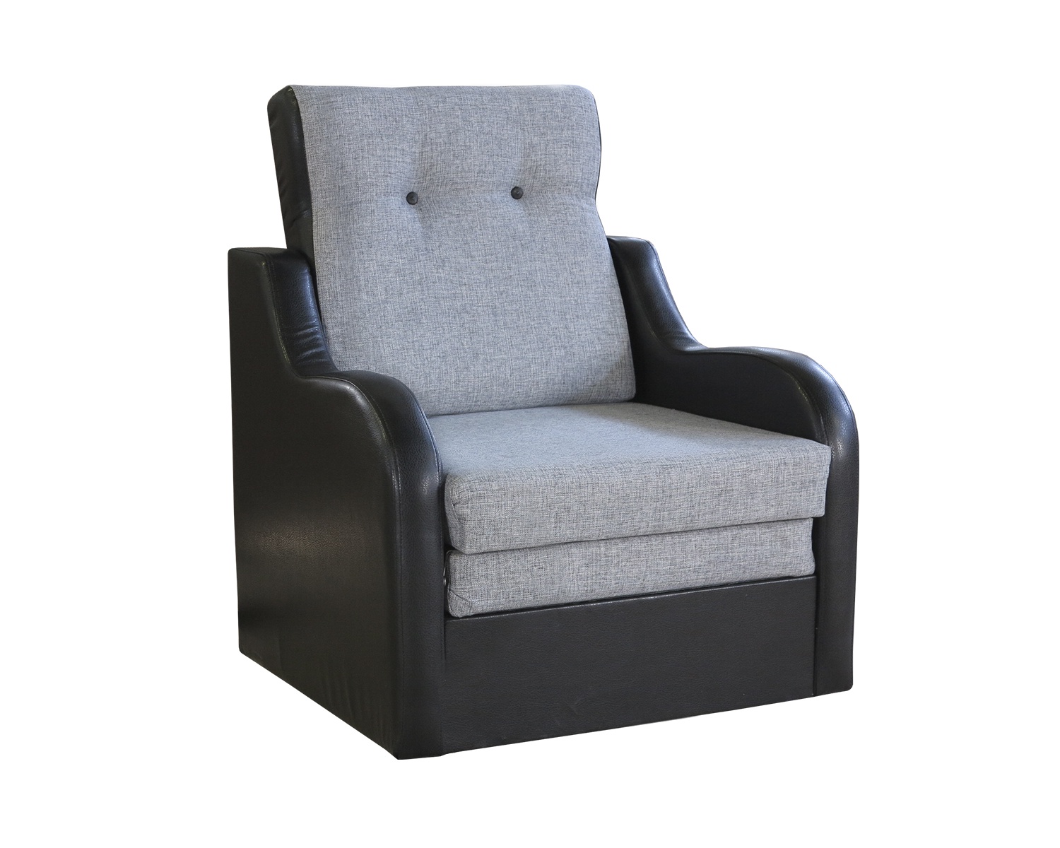 фото Кресло кровать Шарм-Дизайн Классика В шенилл серый