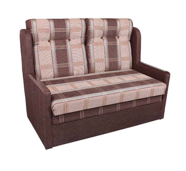 фото Диван-кровать Шарм-Дизайн Классика 2Д шенилл коричневый