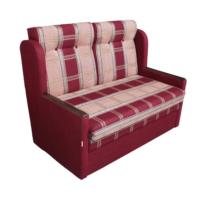 фото Диван-кровать Шарм-Дизайн Классика 2Д шенилл бордовый