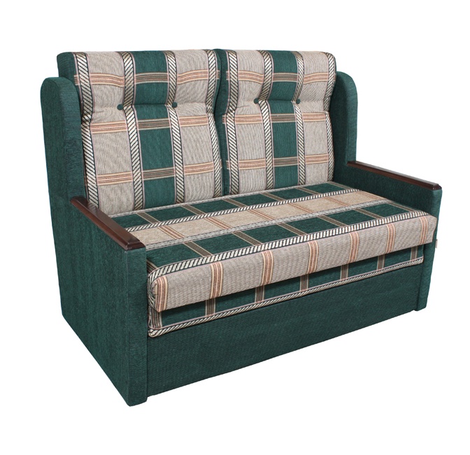 фото Диван-кровать Шарм-Дизайн Классика 2Д шенилл зеленый