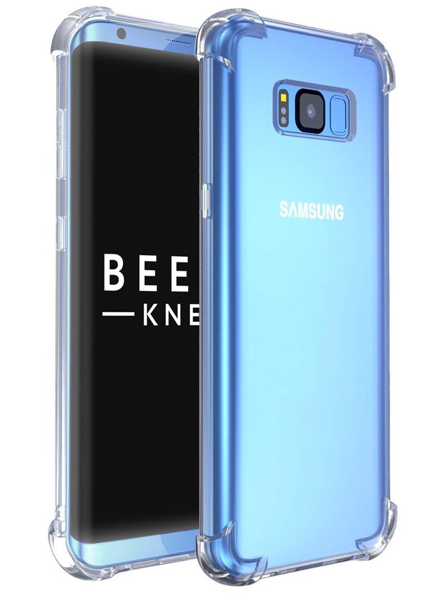фото Чехол противоударный Bee's Knees для Samsung Galaxy S8 Силиконовый, Прозрачный