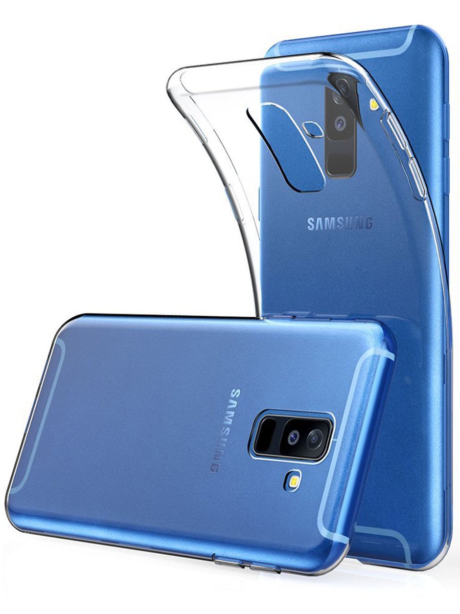 фото Чехол Bee's Knees для Samsung Galaxy A6 Plus (2018) Силиконовый, Прозрачный